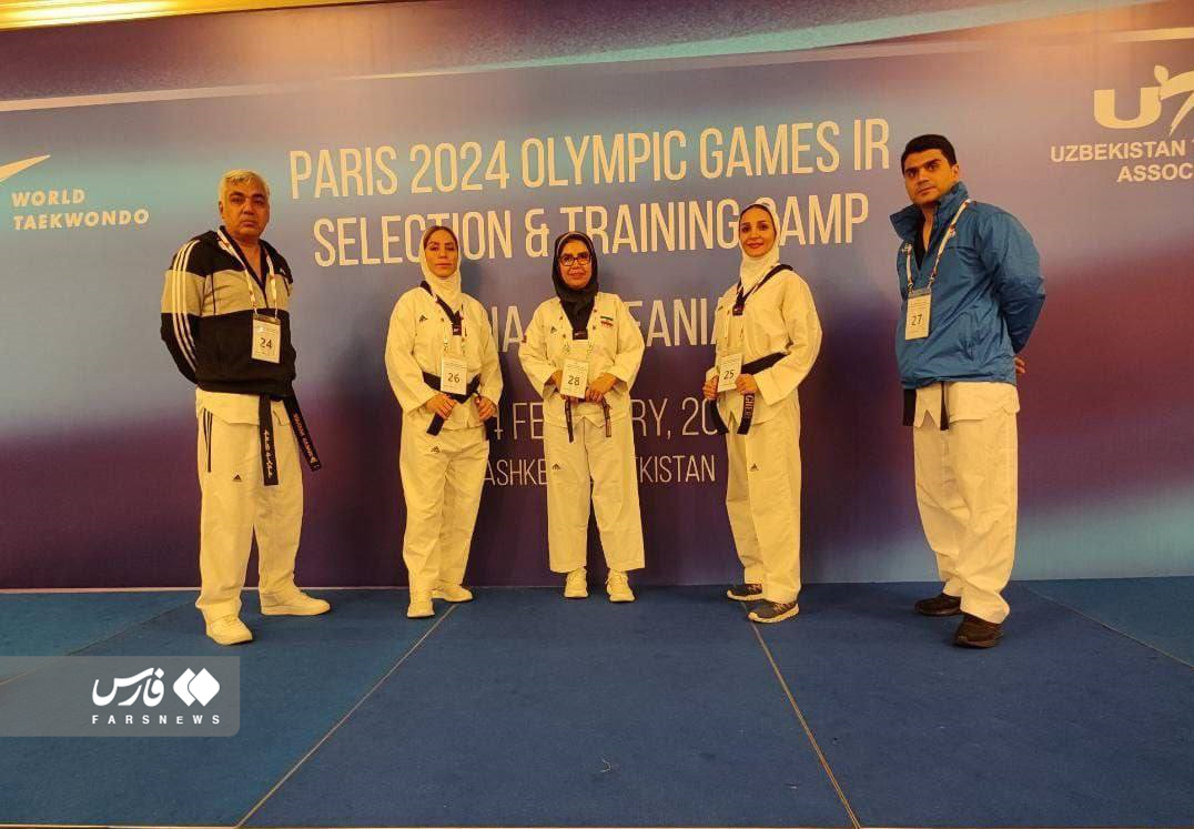 حضور ۵ داور تکواندو ایران در کمپ المپیک ۲۰۲۴ پاریس