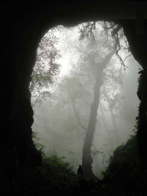عکس/ قابی متفاوت از غار آویشوی گیلان